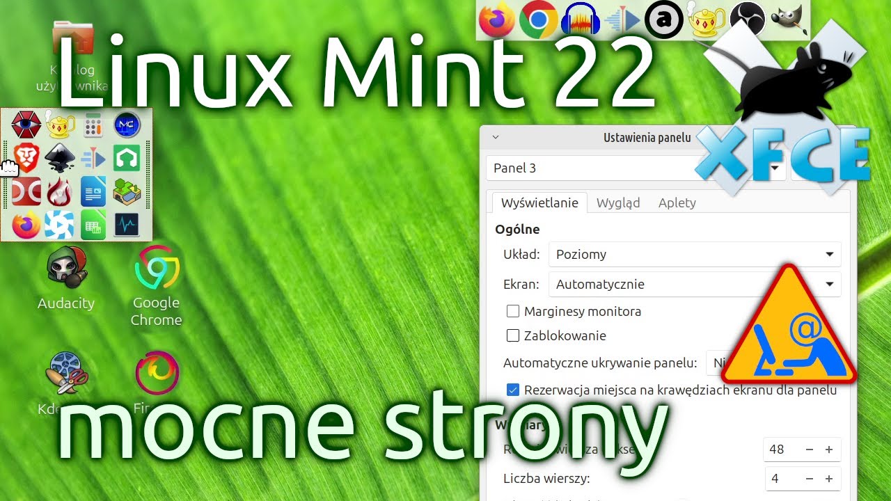 Linux Mint 22 Xfce - strengths