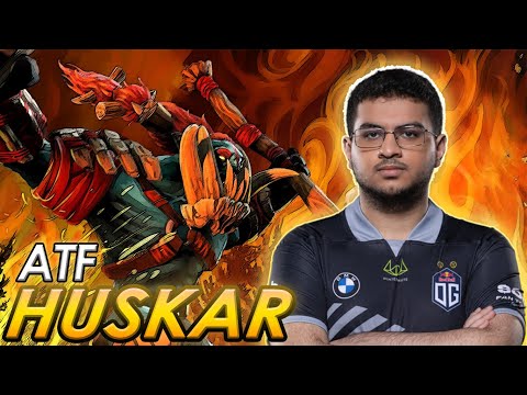 ONE OF HIS SIGNATURE HERO ATF HUSKAR FULL GAMEPLAY DOTA 2 PRO GAMEPLAY HIGHLIGHTS
