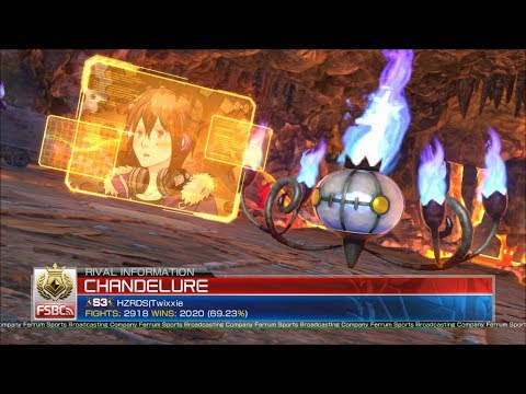 BEST CHANDELURE IN THE WORLD? DualDEATHLucario vs Twixxie