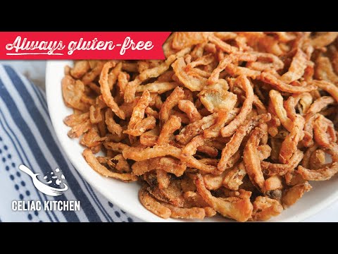 French's Crispy Fried Onions | Copycat Recipe | Gluten Free