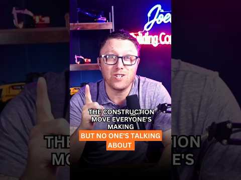 The Construction Move Everyone's Making but No One's Talking About thumbnail