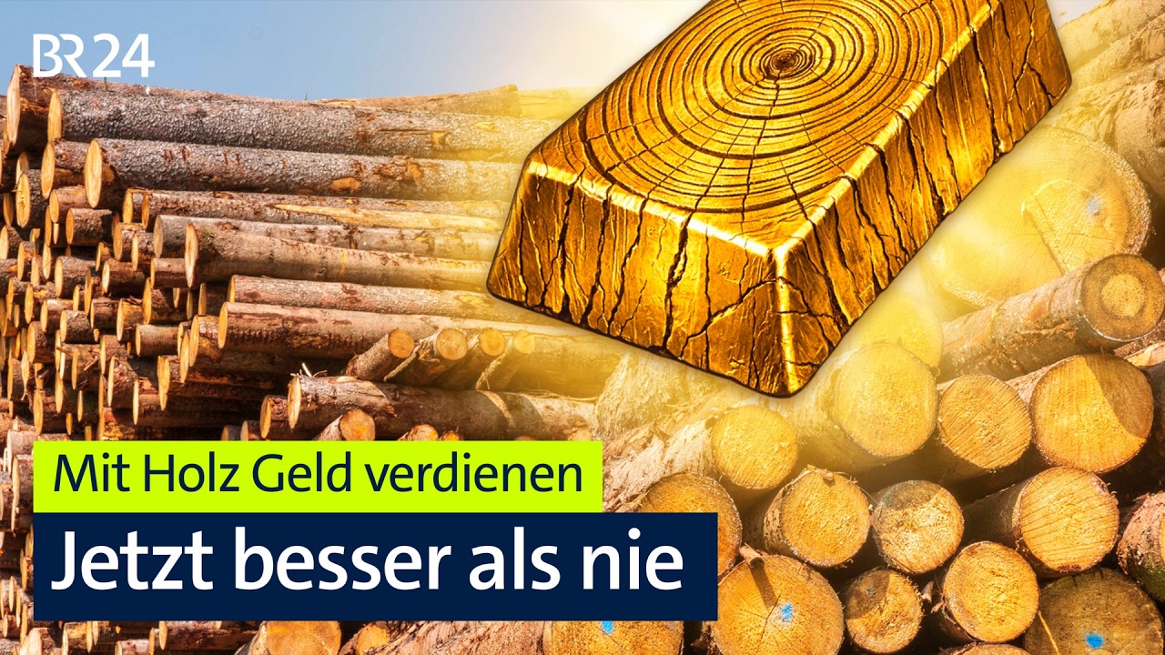 Mit Holz Geld verdienen: Wer profitiert von den hohen Holzpreisen? | BR24 vor Ort