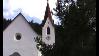 preview picture of video 'Zams-Kronburg in Tirol (A) - Wallfahrtskirche - Stundenschlag'