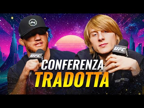 UFC 324: La prima conferenza stampa del 2026 - Justin Gaethje vs Paddy Pimblett