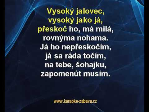 Vysoký jalovec (EV) - polka Karaoke tip