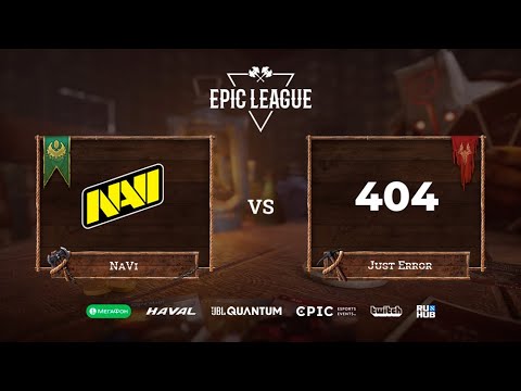 Natus Vincere vs Just Error, EPIC League Season 2, bo3, game 1 [Mila & Lost]