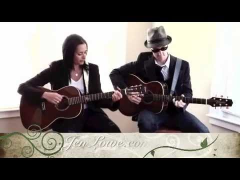 Jen Lowe & Lee Sylvestre playing Takamine Guitars on jen's song 
