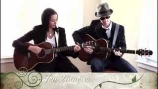 Jen Lowe & Lee Sylvestre playing Takamine Guitars on jen's song 