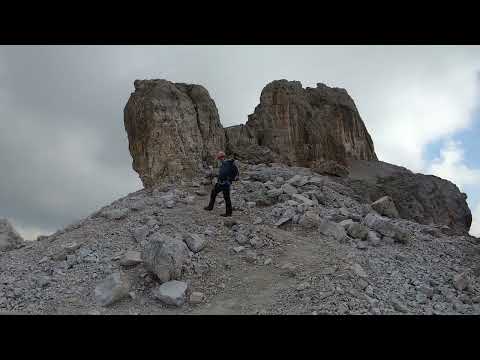 Via Ferrata Marino Bianchi To The Summit Of Cristallo Di Mezzo