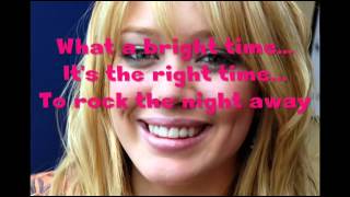 Hilary Duff   Jingle Bell Rock with lyrics