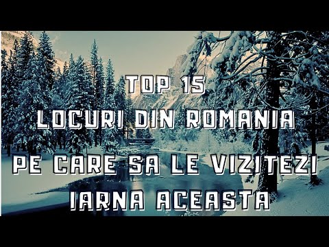 Descoperă cele 15 Diamante Turistice ascunse din România în această iarnă
