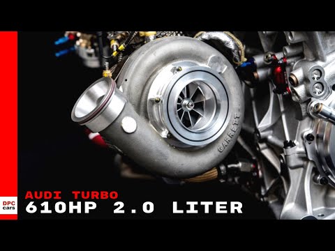 610HP 2.0 Liter Audi Turbo Engine for the DTM 2019