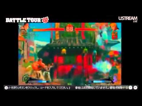 Michael Tan challenges Daigo Umehara @ Battle Tour 2013 - Fukuoka