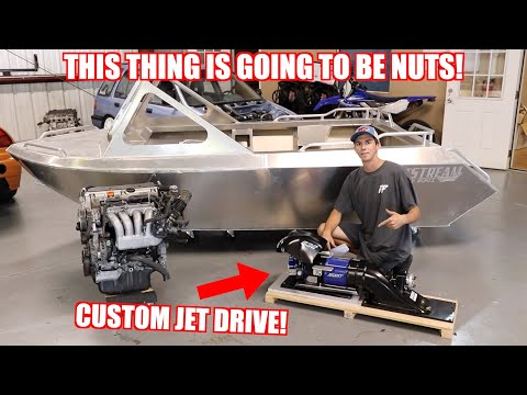 Our New Custom Jet Drive Unit For The Mini Jet Boat Build!