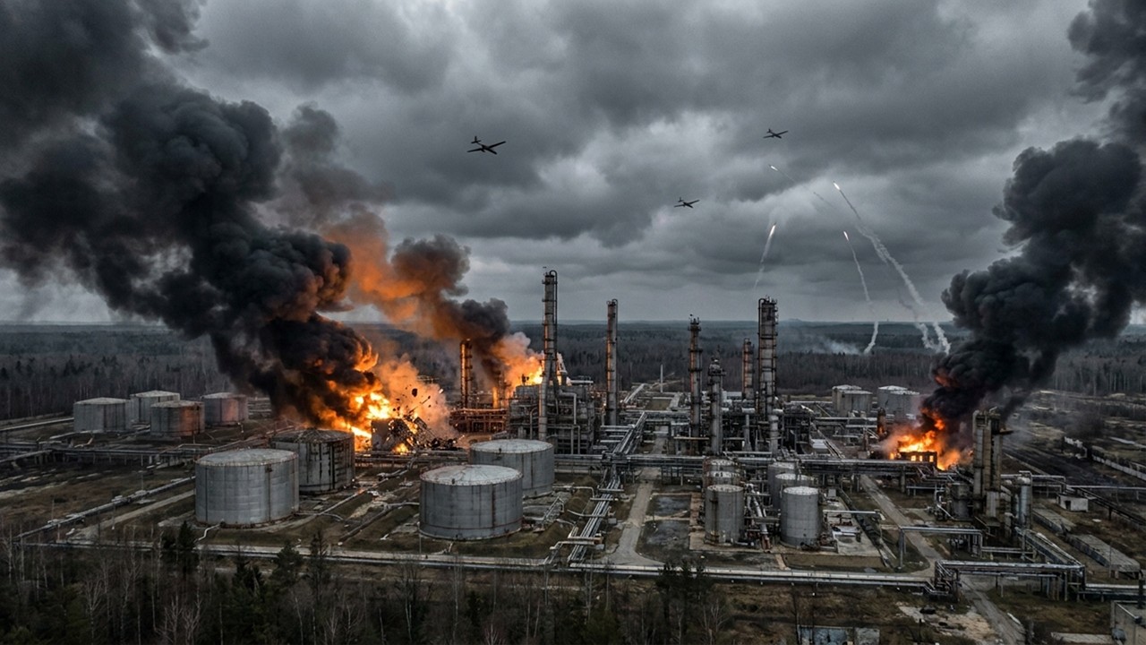 1,500 KM FROM THE FRONT: UKRAINIAN DRONES STRIKE RUSSIA'S OIL HEARTLAND || 2026
