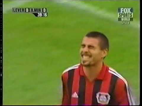 Bayer Leverkusen vs. FC Bayern Munich. 2001/02 Bundesliga. Full Match (part 2 of 4).