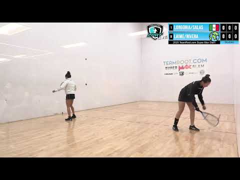 TeamRoot.com Super Max Slam Pro Doubles Quarters - Mendez/Centellas vs Riveros/Amaya