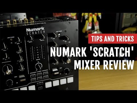 Обзор микшерного пульта Numark Scratch