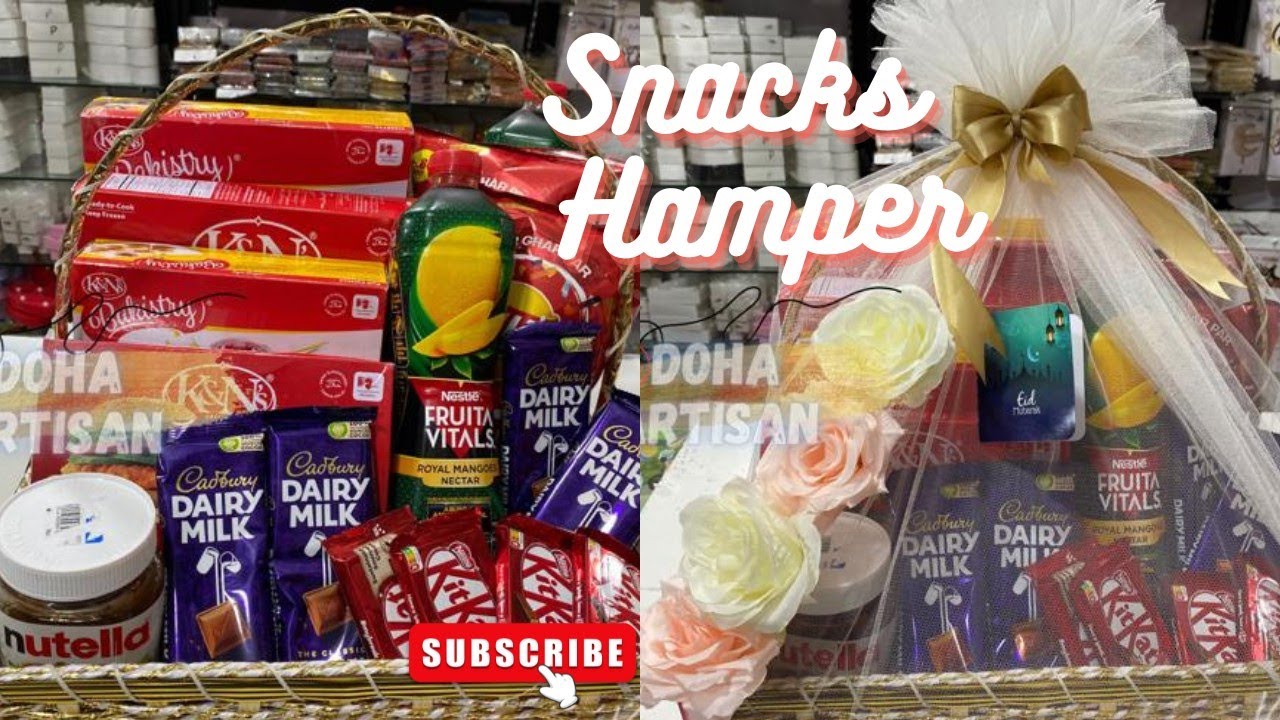 Ramadan Gift Basket/Easy Snacks Hamper/Ramadan Gift Box