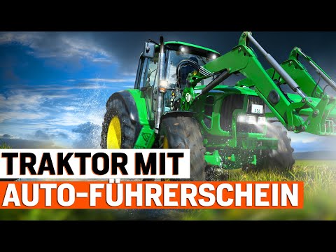 Diese Traktoren dürfen Sie mit dem Autoführerschein fahren
