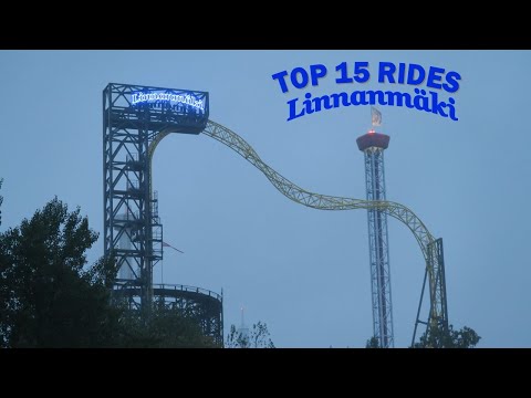 Top 15 Rides at Linnanmaki