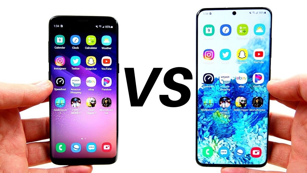 Galaxy S8 vs Galaxy S20 Speed Test!