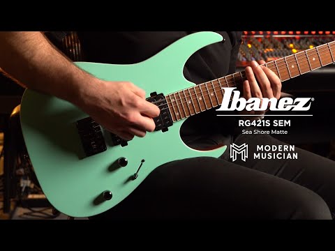 Демонстрация звучания электрогитары Ibanez RG421S