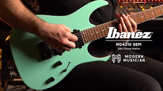 Video thumbnail for Ibanez RG421S SEM Playthrough | New for 2024! by Modern Musician
