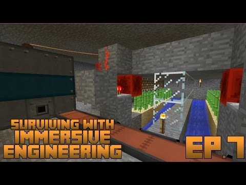 Surviving With Immersive Engineering :: Ep.7 - Automatic Fermenter Setup