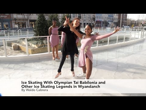 Ice Skating With Olympian Tai Babilonia and Other Ice Skating Legends In Wyandanch