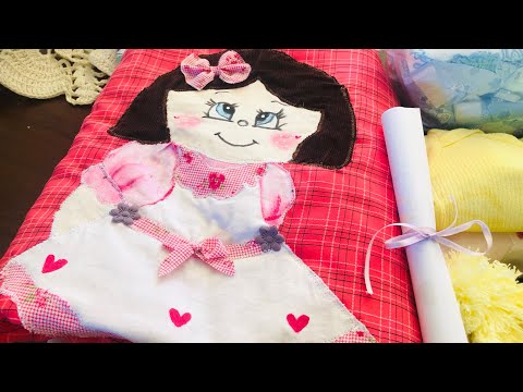 Aplicação de Tecido e Pintura – Técnica Patchcolagem - faça e venda