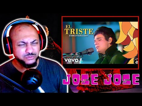 AMERICAN REACT TO José José - El Triste en vivo