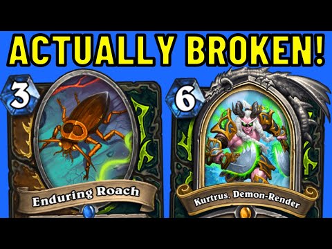 A Refreshing NEW Hearthstone Combo! Enduring Roach OTK!