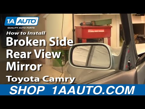 how to replace a rear view mirror toyota camry #1 how to replace a rear view mirror toyota camry #1