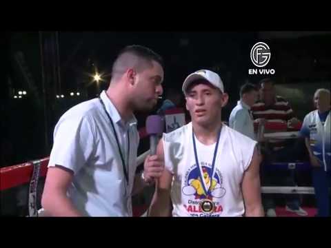 ENTREVISTA DE FELIX ALVARADO DESPUES DE HABER GANADO POR NOCAUT AL TAILANDES FAHLAN SAKKREERIN JR