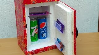 How to make a Mini  Refrigerator  (  Low cost DIY)