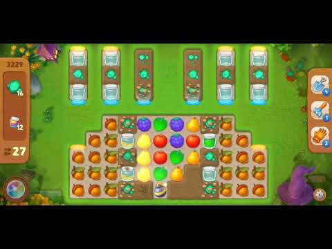 GARDENSCAPES LEVEL #3229 GAMEPLAY STORY PLAYTHROUGH
