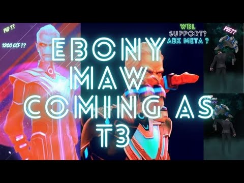 EBONY MAW IS COMING AS A T3 INTO THE GAME - IS HE PVE OR PVP ?  FULL SUPPORT ? | Marvel Future Fight