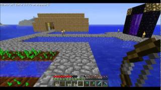 preview picture of video 'my minecraft house on the water'