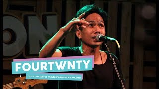 [HD] Fourtwnty - Aku Tenang (Live at TOP COFFEE, Yogyakarta 2017)