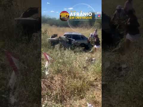 🚨 TRAGÉDIA NA BR-428: Grave acidente deixa duas pessoas mortas no Sertão de Pernambuco