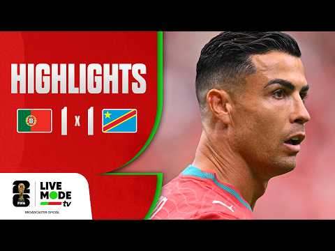 Portugal 1-1 RD Congo (WC 2026)