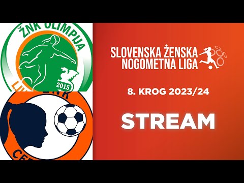 ŽNK Olimpija – ŽNK Cerklje | 8. krog SŽNL 2023/24 | Prenos