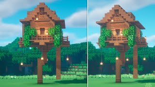 Minecraft: How to Build a Treehouse