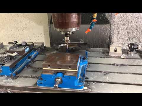 Probing a bore. Haas VF6 Renishaw