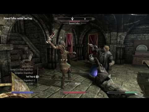 Skyrim - Killing General Tullius - Stormcloak Ending