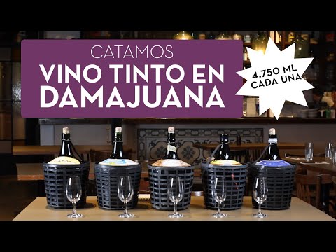 Argentine Malbec Wine Tasting in Demijohns