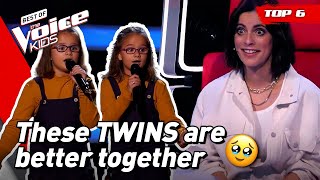 The cutest TWINS on The Voice | Top 6