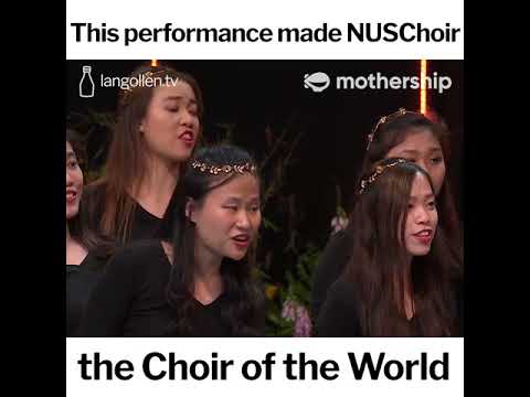 NUSChoir wins Choir of the World!