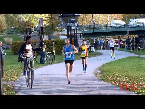 Å-stadsloppet 2014 - Start, Skebäcksbron och Mål